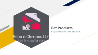 Pet Products
