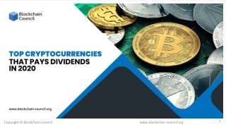 Top Cryptocurrencies That Pays Dividends in 2020