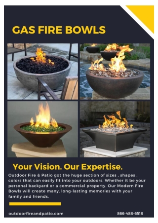 Feel it - Gas Fire Bowl