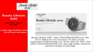 Beautylifestyle2020 - Ph (855) 621-3953