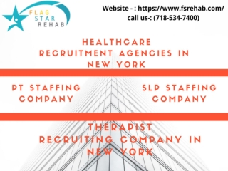 Best SLP staffing agency in New York!!!