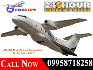 Get Medical Charter Air Ambulance in Raipur and Bangalore at Economic Cost by Medilift