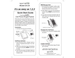 Home/Cell Phone Sensor-Transmitter - CentralAlert