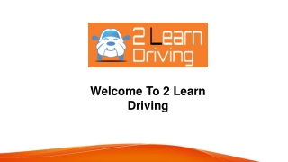Driving Lessons Perth