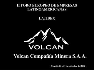 II FORO EUROPEO DE EMPRESAS LATINOAMERICANAS LATIBEX