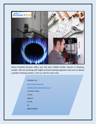 Best Heating Engineer London | Assertheatingservices.co.uk