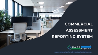 CARS - real estate commercial assessment reporting system software