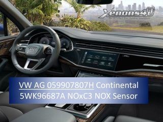 VW AG 059907807H Continental 5WK96687A NOxC3 NOX Sensor