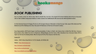 Book Publishing