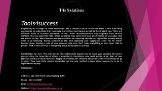 Tools4success