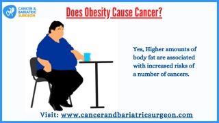 Does Obesity Cause Cancer | Best Cancer and Bariatric Surgeon in Bangalore