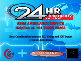 Choose your Latest Version Medical ICU Ambulance Service in Begusarai | ASHA