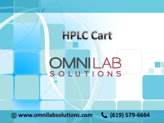 HPLC Cart available at an affordable Price to meet your lab requirements: OMNI Lab Solutions