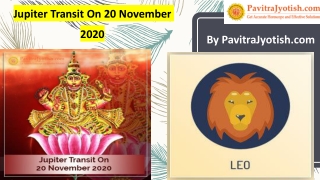 Jupiter Transit Effects of Leo
