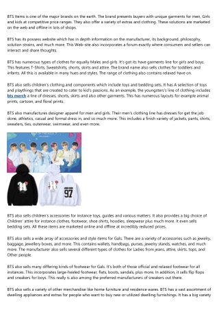 10 Secrets About bts merch You Can Learn From TV