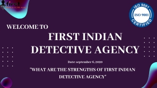 Which is the famous Certified Detective Agency in Delhi?