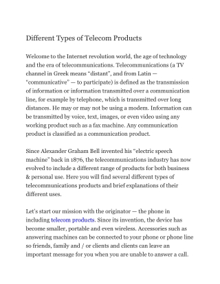 Boardwalk Telecom | Telecom Products I.T Gear | Servers