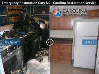 Emergency Damage Restoration in Cary NC