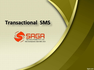 Transactional  SMS in Hyderabad, Transactional Bulk SMS in Hyderabad – Saga Biz Solutions