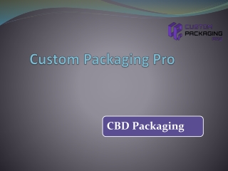 CBD Packaging