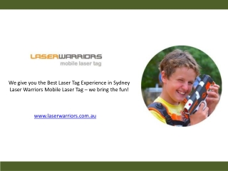 Sydney’s Best Mobile Laser Tag For Boys