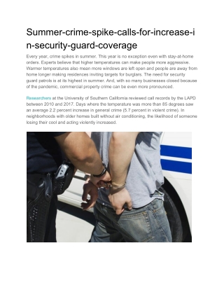 Summer-crime-spike-calls-for-increase-in-security-guard-coverage