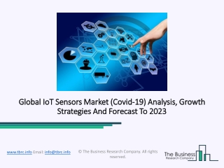 IoT Sensors Market Latest Trends And Global Assessment By 2023