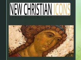 Modern Christian icons brings real decoration in your mind