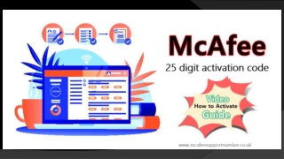 McAfee 25 Digit Activation Code