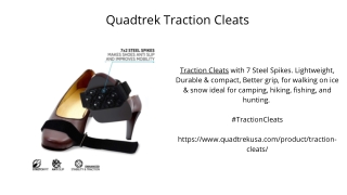 Quadtrek Traction Cleats