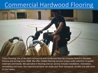 Commercial Hardwood Flooring