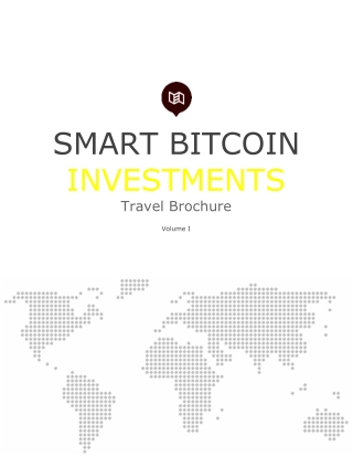 Smart Bitcoin Investments Travel Brochure Volume I