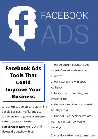Facebook Ads Tools That Could Improve Your Business