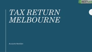 Tax Return Melbourne