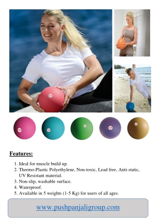 Sissel medicine toning ball set | Pushpanjali medi India