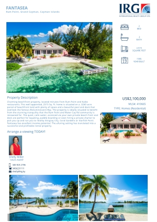 Buy FANTASEA - 410665 - IRG Cayman