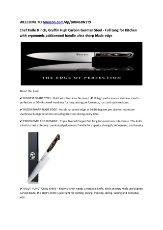 4- sharp kitchen knives