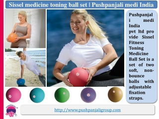 Sissel medicine toning ball set | Pushpanjali medi India