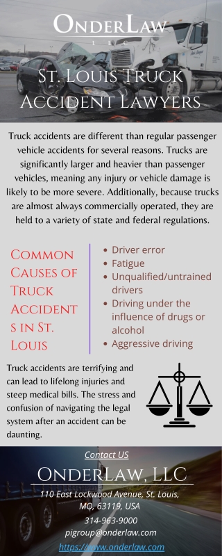 St. Louis Truck Accident Lawyers