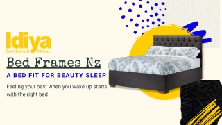 Best  Collection of  Bed Frames Online | Shop Online With Idiya Ltd
