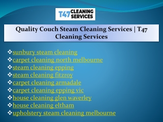 steam cleaning epping