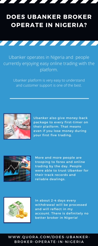 Does Ubanker broker operate in Nigeria?