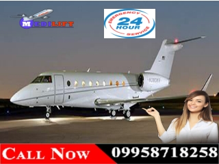 Now Take Medilift Low-Cost Air Ambulance in Bhopal with Doctor