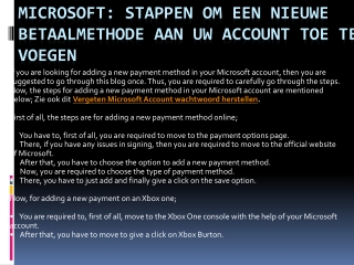 Microsoft wachtwoord herstellen een betere online optie voor u geven