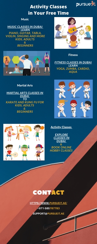 Activity Classes in your free time