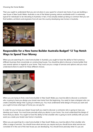 A Productive Rant About New home Designs Australia