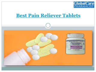 Buy Best Pain Reliever Tablets, Pills And Gel Online