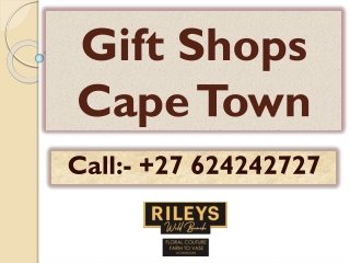 Gift Shops in Cape Town