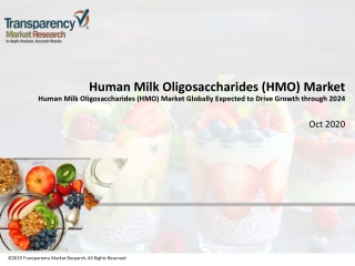 Human Milk Oligosaccharides (HMO) Market