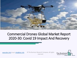 Commercial Drones Market Global Analysis, Opportunities And Forecast to 2020